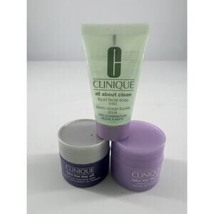 3x Clinique Take the Day Off Cleansing Balm Charcoal 3oz Total Skincare New